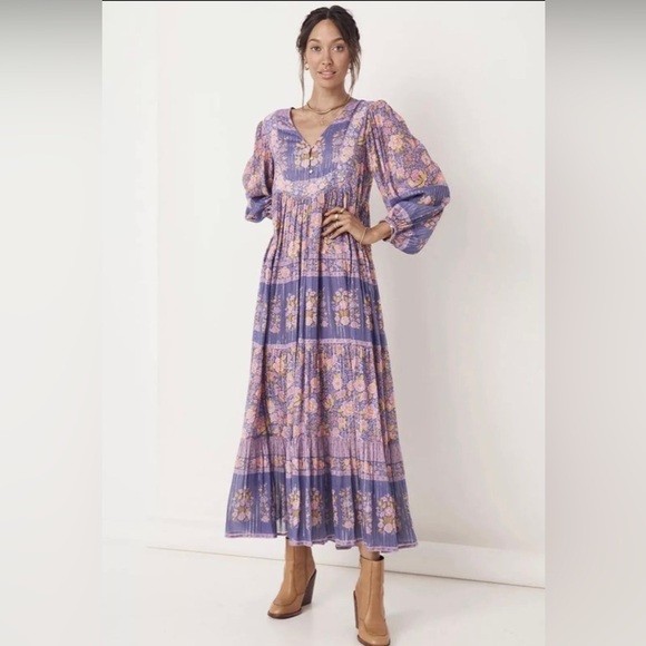 Spell and The Gypsy Collective Juniper Maxi Dress NWT! - Picture 3 of 4